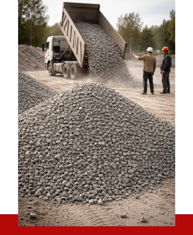 Гранитный щебень фракция 0-5 в Кузнецке от 3023 руб ПРОНЕРУДКнц