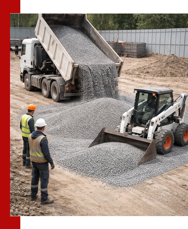 Доставка и продажа гранитного щебня фракции 0-5 в Кузнецке