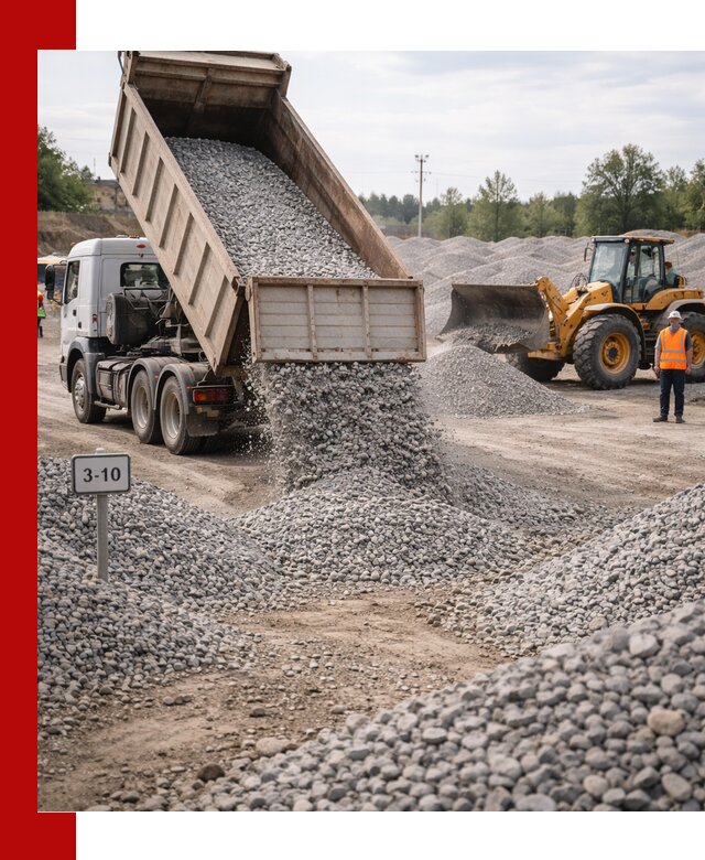 Гранитный щебень фракции 3–10: доставка и продажа в Кузнецке