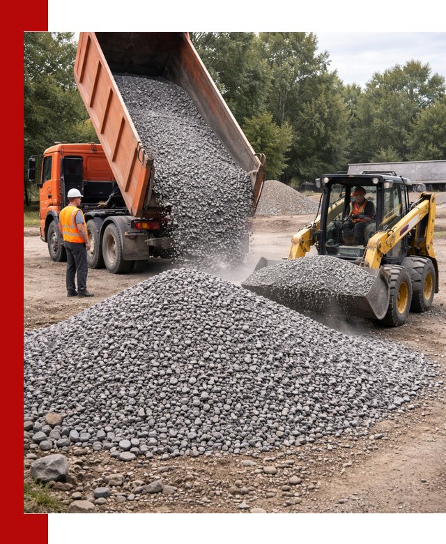 Купить гранитный щебень фракции 5–10 в Кузнецке с доставкой