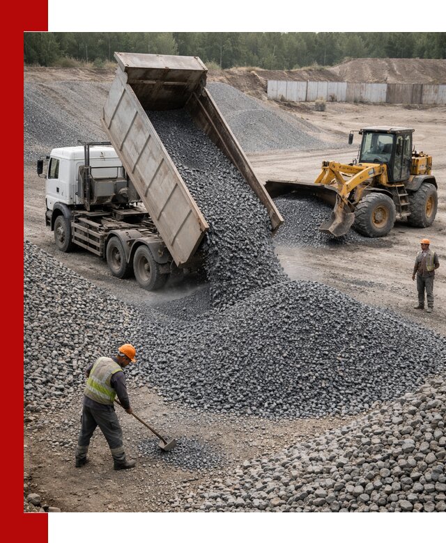 Щебень габбро-диабаз фр. 5-20 с доставкой в Кузнецке