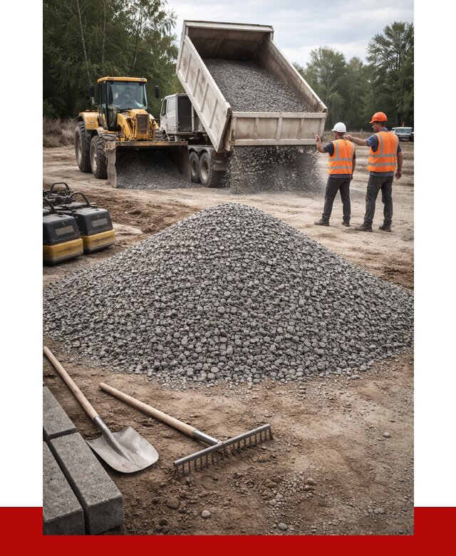 Гравийный щебень купить в Кузнецке от 2293 р. ПРОНЕРУДКнц