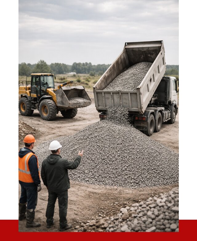 гравийный щебень фракция 3-10 в Кузнецке от 3336 р. ПРОНЕРУДКнц