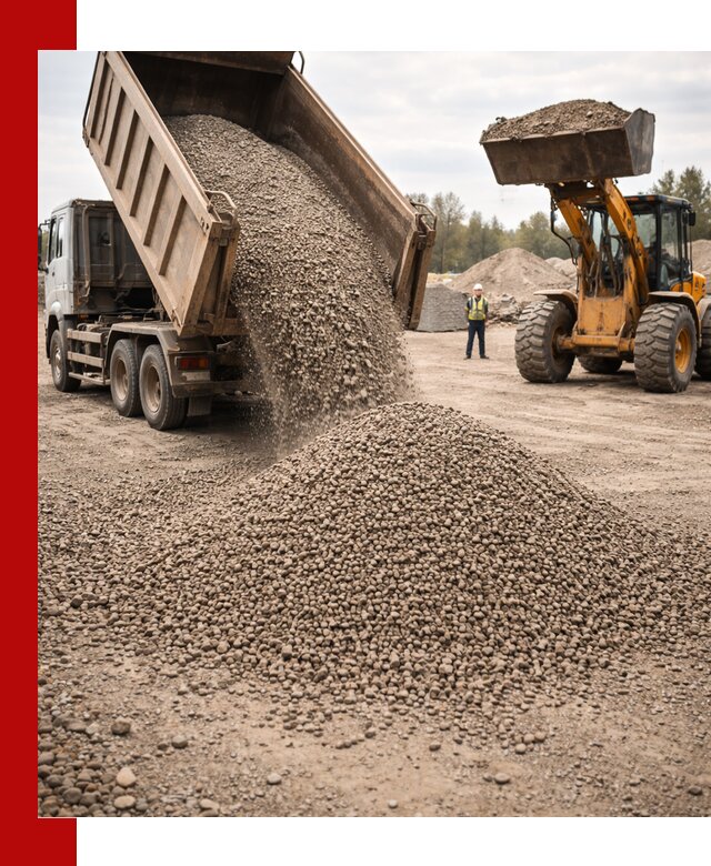 Гравийный щебень фракция 3–10 с доставкой в Кузнецке