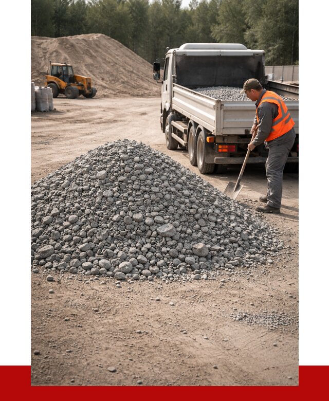 Гравийный щебень фракция 5-10 в Кузнецке от 2293 р. | ПРОНЕРУДКнц