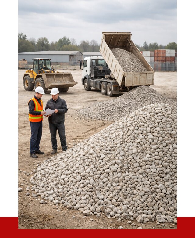 Известняковый щебень в Кузнецке от 1459 р. доставка | ПРОНЕРУДКнц