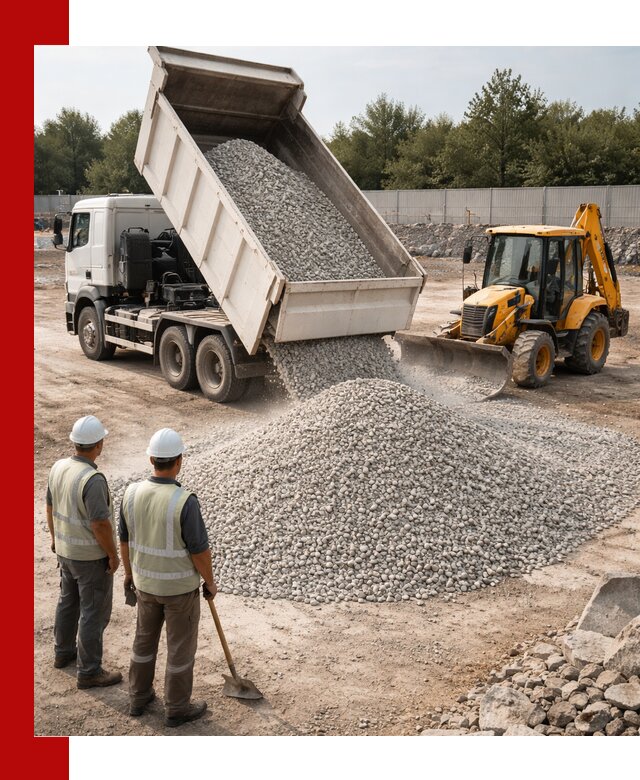 Купить известняковый щебень фракции 5–10 мм с доставкой в Кузнецке