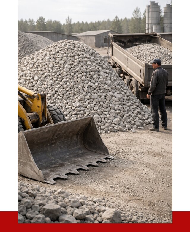 Известняковый щебень фракция 40-70 в Кузнецке от 4378 р. | ПРОНЕРУДКнц