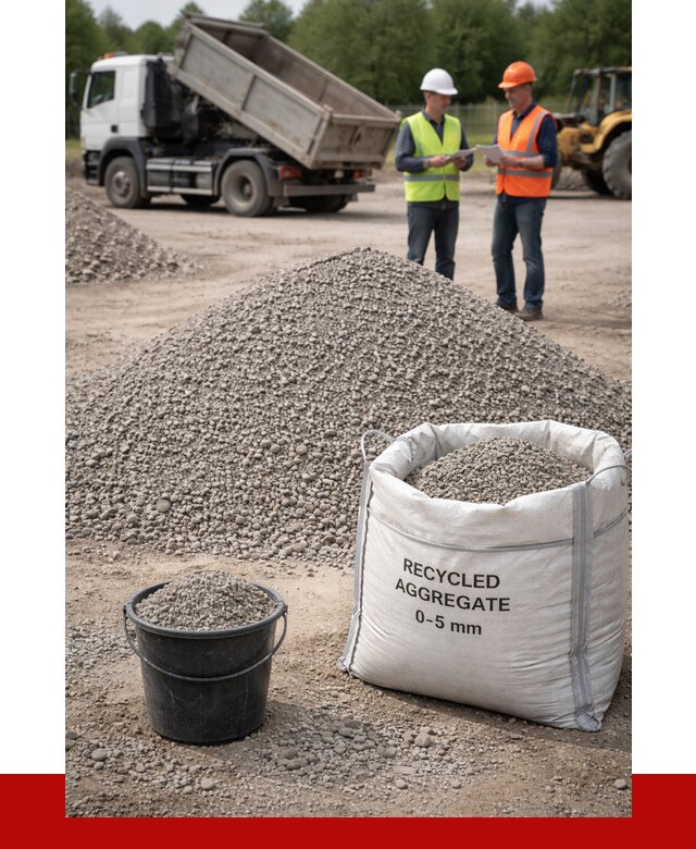 Вторичный щебень фракция 0-5 в Кузнецке от 1668 р. ПРОНЕРУДКнц