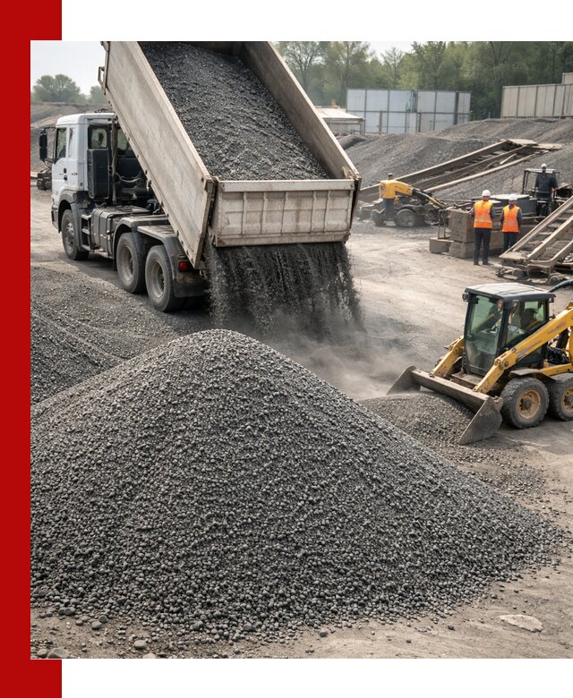 Вторичный щебень фракция 0–5 с доставкой в Кузнецке