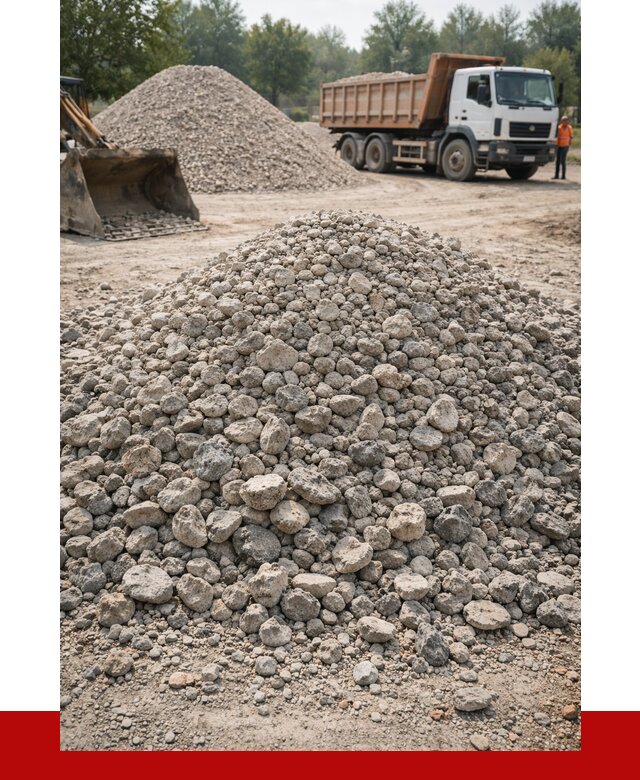 Вторичный щебень фракция 20-40 в Кузнецке от 2293 р ПРОНЕРУДКнц