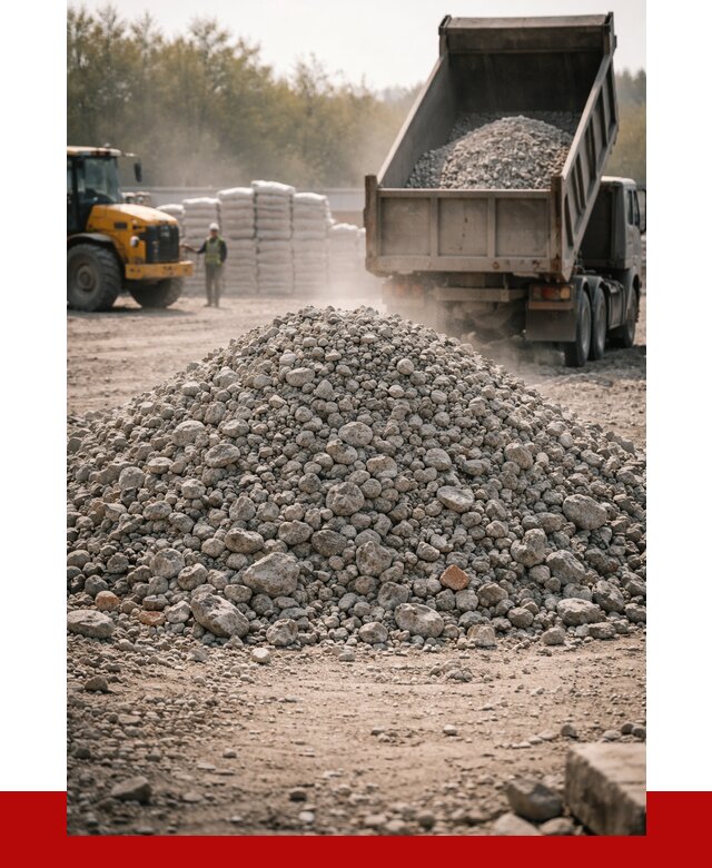 Вторичный щебень фракция 70-150 в Кузнецке от 1459 р. | ПРОНЕРУДКнц