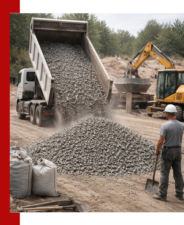 Доставка и продажа бетонного щебня в Кузнецке