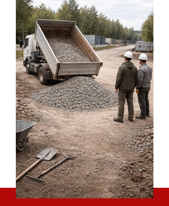 Бетонный щебень фракция 5-20 в Кузнецке от 3336 р., ПРОНЕРУДКнц