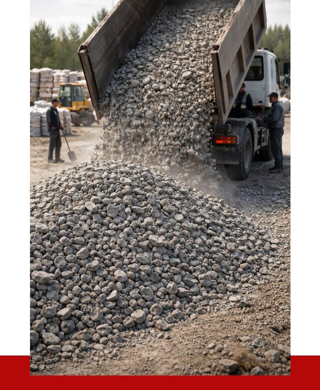 Бетонный щебень фракция 40-70 в Кузнецке от 1876 р. ПРОНЕРУДКнц