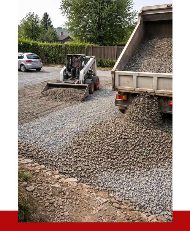 Щебень для парковки в Кузнецке с доставкой от 1251 р.| ПРОНЕРУДКнц