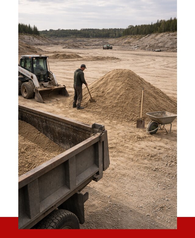 Карьерный песок среднезернистый в Кузнецке, от 2293 р. ПРОНЕРУДКнц