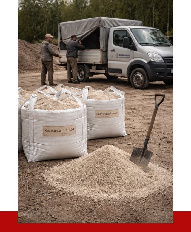 Кварцевый песок для пескоструя в Кузнецке от 4691 р. | ПРОНЕРУДКнц