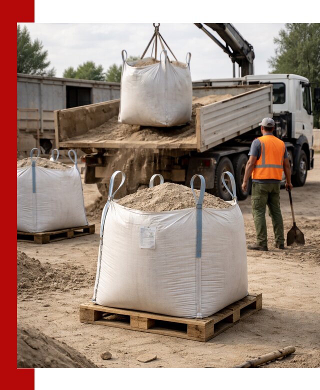Доставка песка в биг бег в Кузнецке быстро и без лишних хлопот