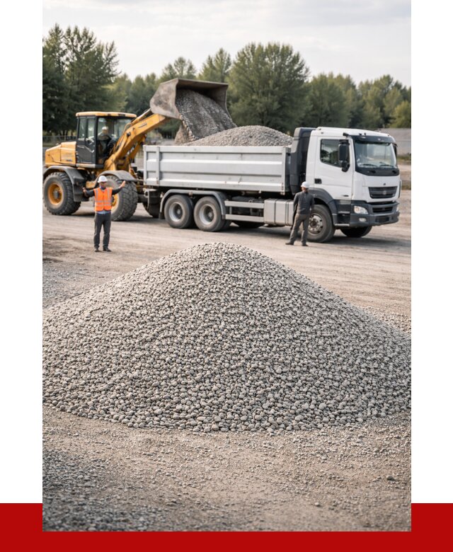 Купить мытый гравий в Кузнецке от 3648 р, доставка ПРОНЕРУДКнц