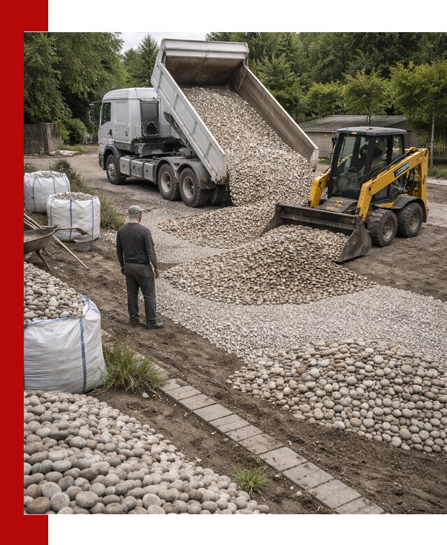 Доставка морской гальки оптом и в розницу в Кузнецке
