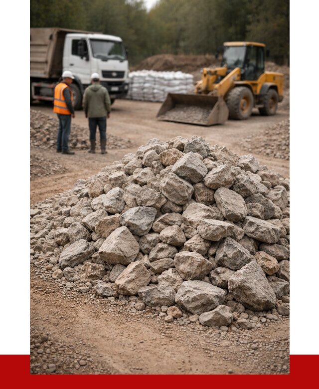 Купить бутовый камень с доставкой в Кузнецке от 2398 р. | ПРОНЕРУДКнц
