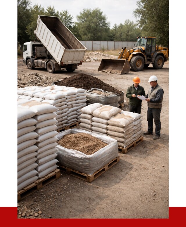 Купить ПГС с доставкой в Кузнецке от 4691 р. за куб | ПРОНЕРУДКнц