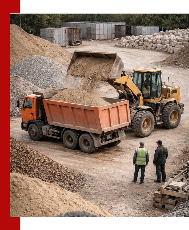 Доставка сыпучих смесей и смесей для стройки в Кузнецке