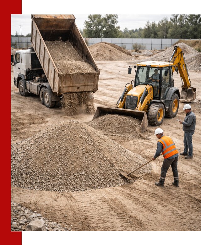 Поставка и доставка ПГС С4 в мешках и самосвалах в Кузнецке