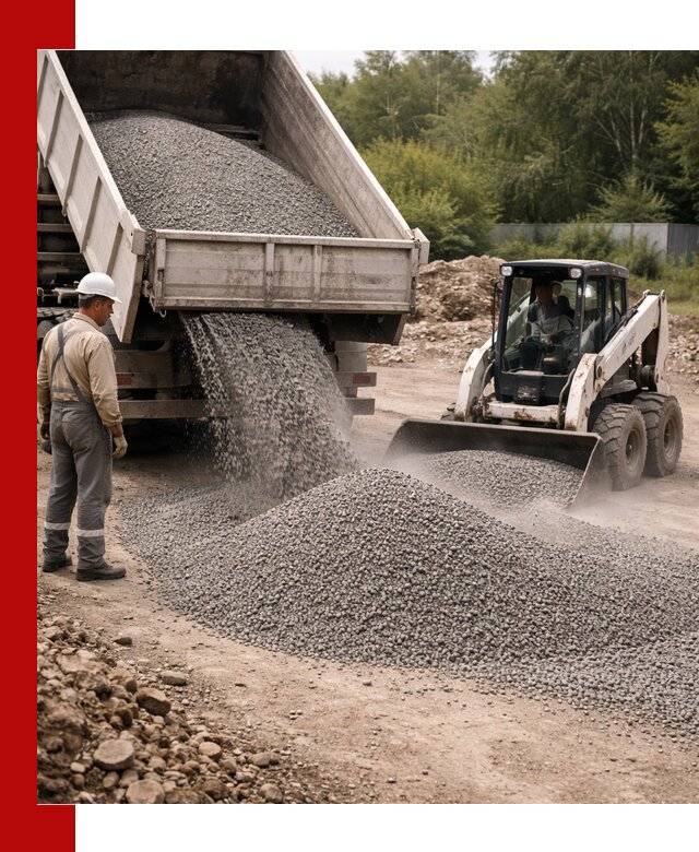 Доставка гравийного отсева 0-5 в Кузнецке оптом и в розницу