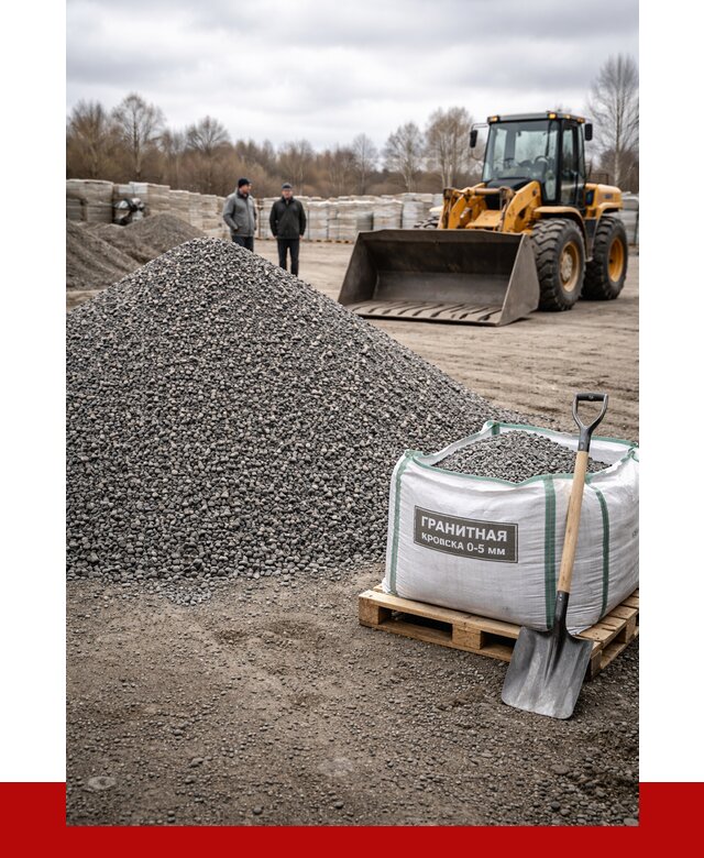 Купить гранитную крошку в Кузнецке от 5004 р. с доставкой | ПРОНЕРУДКнц