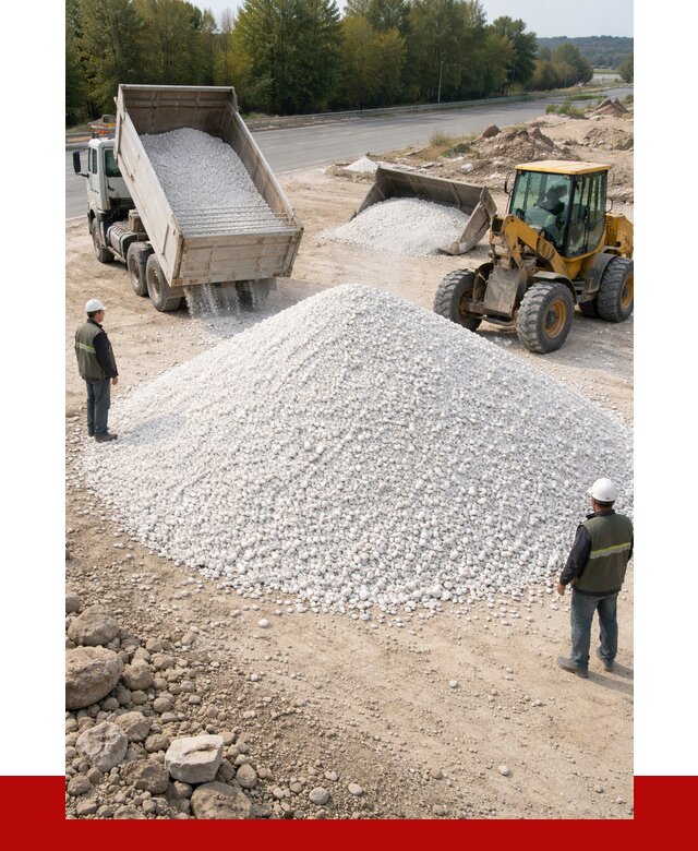 Белая мраморная крошка в Кузнецке от 4378 р. с доставкой | ПРОНЕРУДКнц