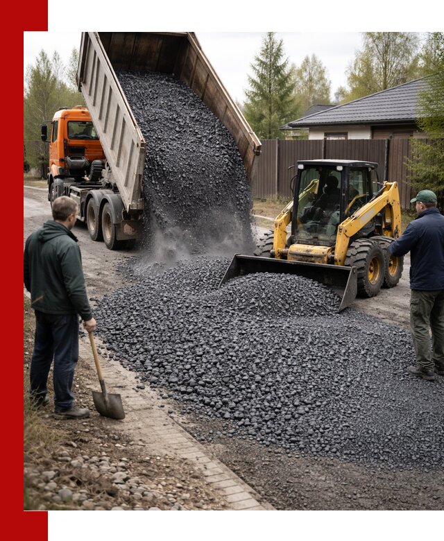 Крошка габбро с доставкой в Кузнецке для строительных работ