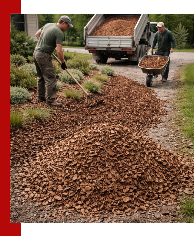 Крошка для мульчирования с доставкой в Кузнецке