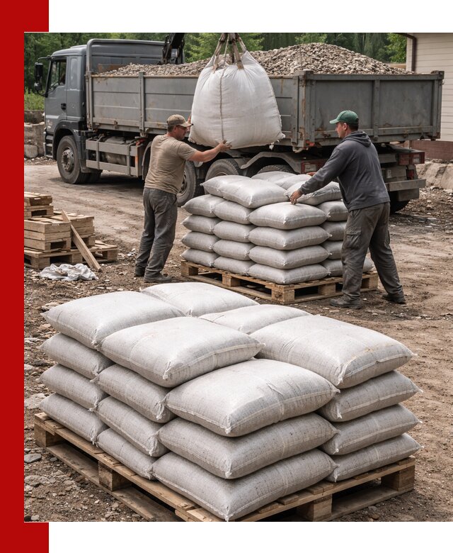 Керамзит в мешках с доставкой в Кузнецке от компании-поставщика