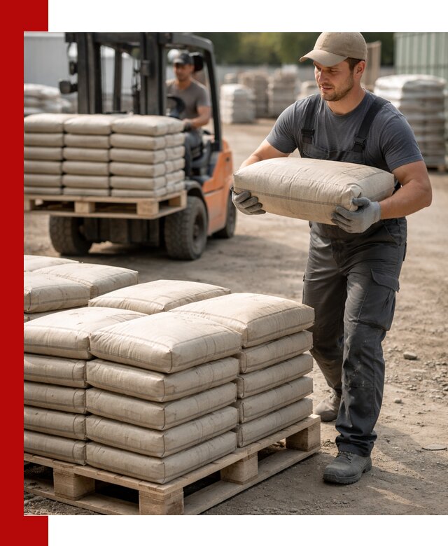 Доставка цемента в мешках оптом и в розницу в Кузнецке