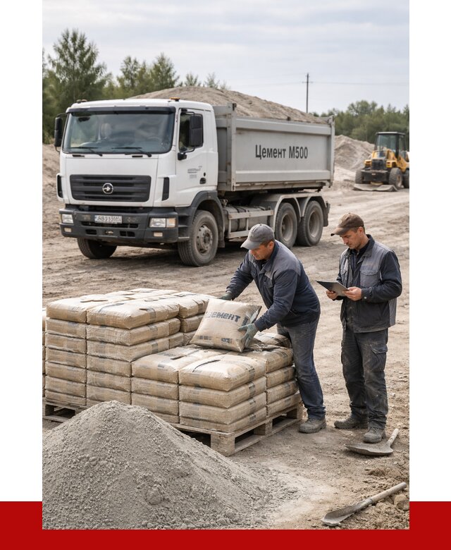 Купить цемент м500 с доставкой в Кузнецке от 5420 р. | ПРОНЕРУДКнц