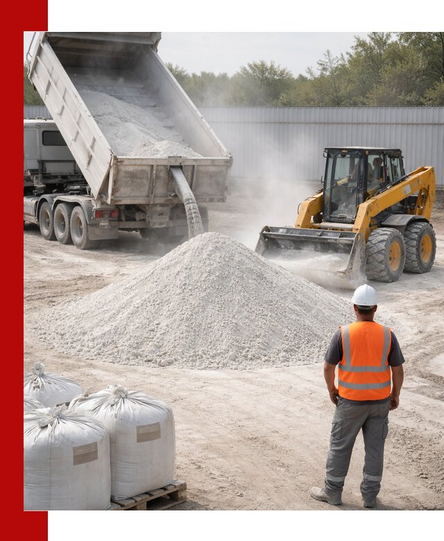 Доставка и продажа известняковой муки в Кузнецке