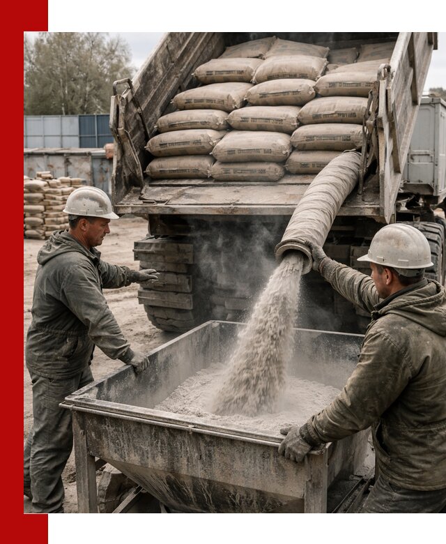 Доставка цемента М400 в Кузнецке оптом и в розницу