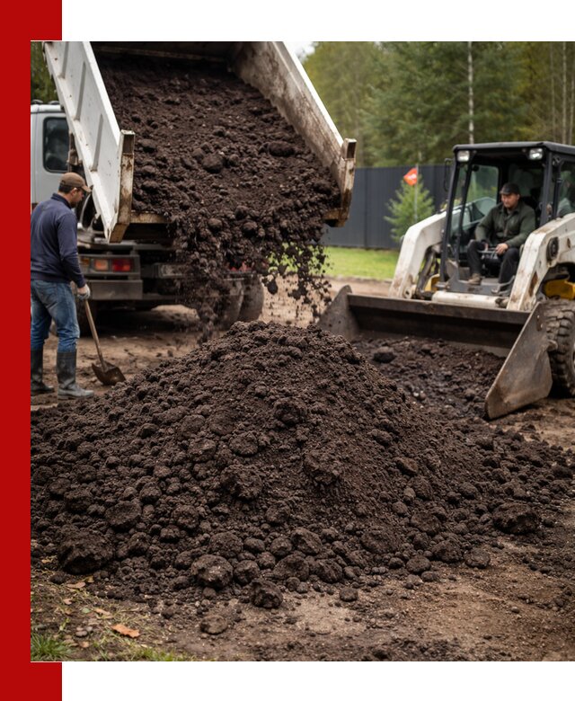Плодородный грунт с доставкой в Кузнецке для садов и огородов