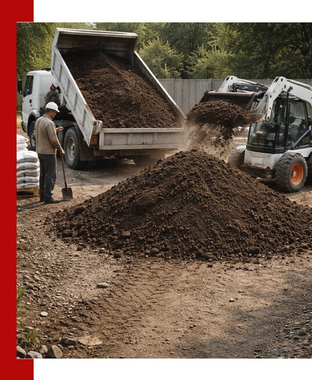 Доставка растительного грунта в Кузнецке от производителя оптом и в розницу