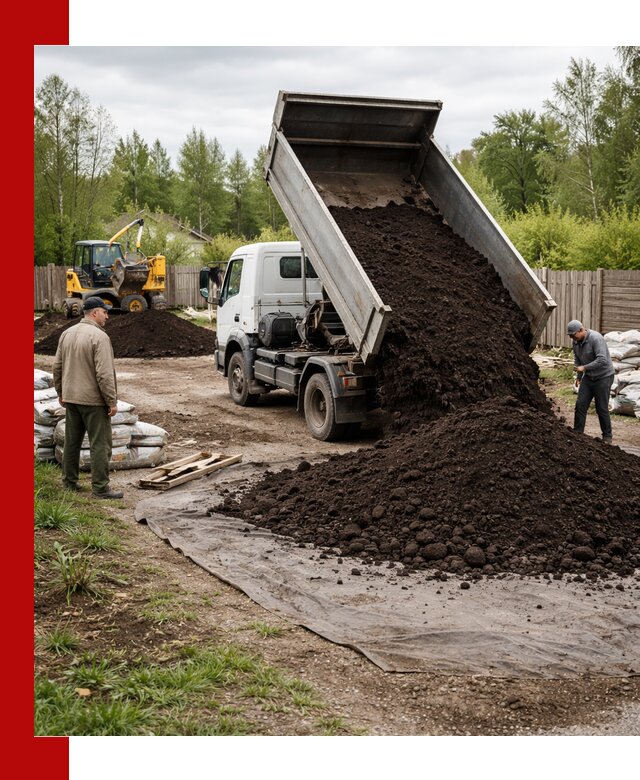 Доставка качественного почвогрунта в Кузнецке оптом и в розницу