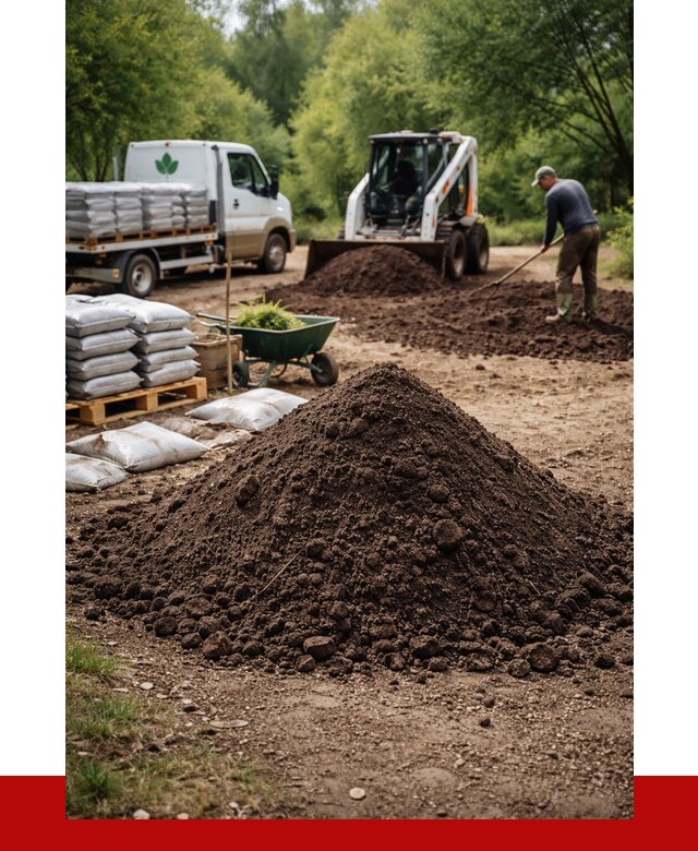 Грунт для озеленения с доставкой в Кузнецке от 1876 р. | ПРОНЕРУДКнц