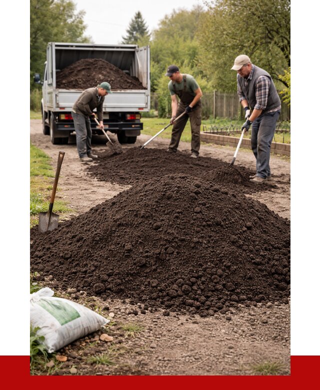 Купить землю для огорода в Кузнецке от 3336 р./куб | ПРОНЕРУДКнц