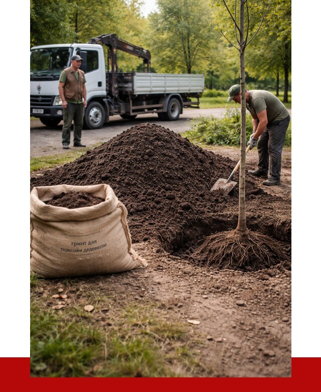 Грунт для посадки деревьев в Кузнецке от 1251 р. | ПРОНЕРУДКнц