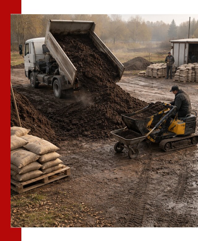 Кислый торф в доставке по выгодным ценам в Кузнецке