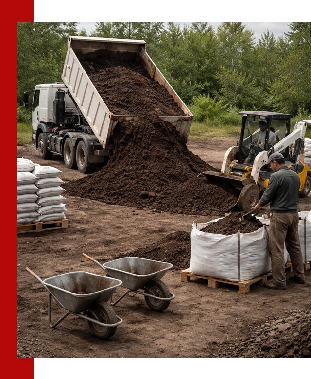 Доставка и продажа торфогрунта в Кузнецке оптом и в розницу