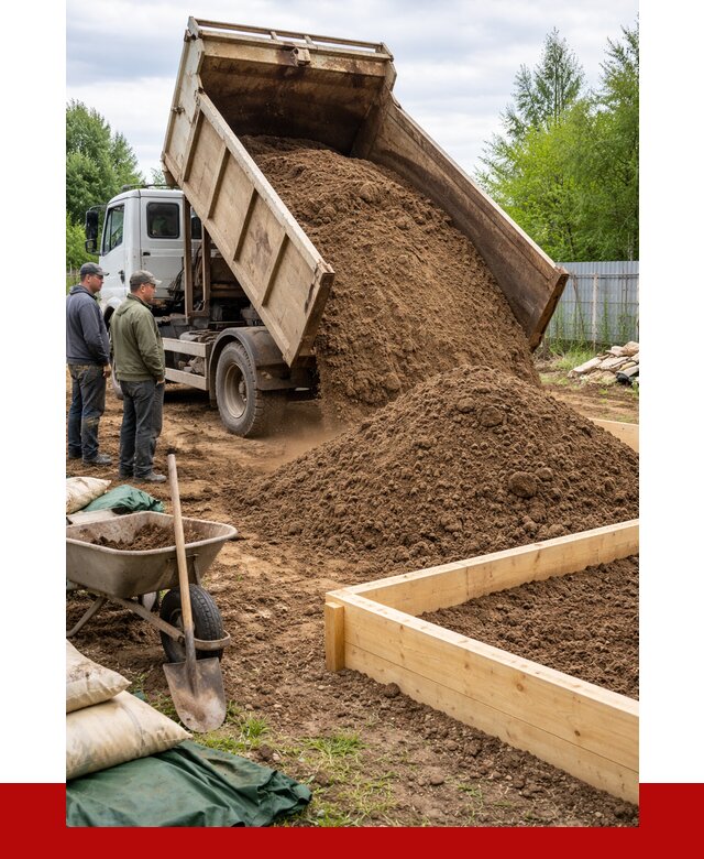 Торфо песчаная смесь в Кузнецке с доставкой от 1928 р. | ПРОНЕРУДКнц