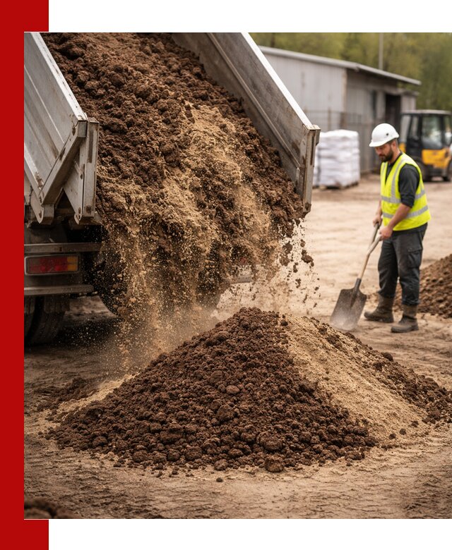 Доставка торфо-песчаной смеси в Кузнецке для строительства и озеленения