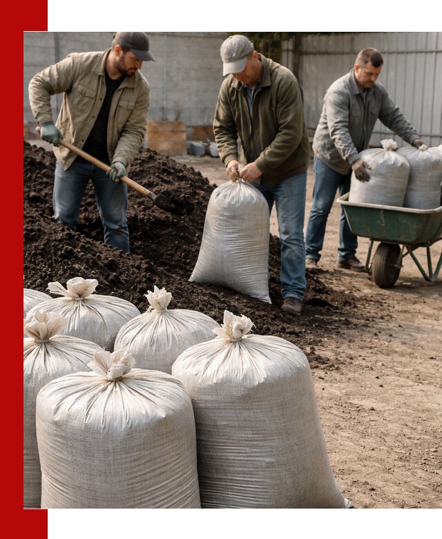 Купить чернозем в мешках с доставкой в Кузнецке